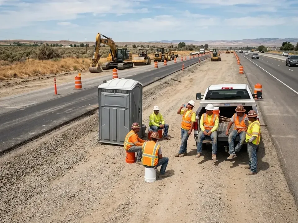 highway-road-construction-crew-007 — frequently asked questions, Porta Potty and Restroom Rentals in Summit Park, UT